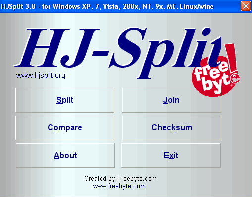 آموزش استفاده - HJSplit