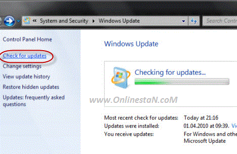 آموزش کامل قسمت ویندوز آپدیت - Windows Update