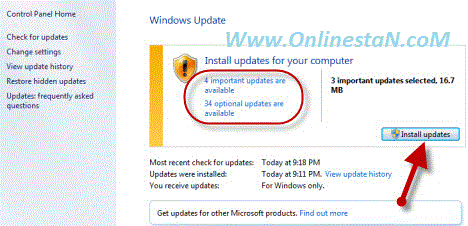 آموزش کامل قسمت ویندوز آپدیت - Windows Update